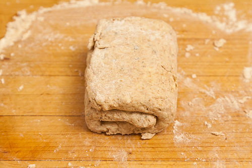 Walnut Sage Scones with Brown Butter Maple Glaze