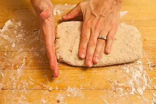 Walnut Sage Scones with Brown Butter Maple Glaze