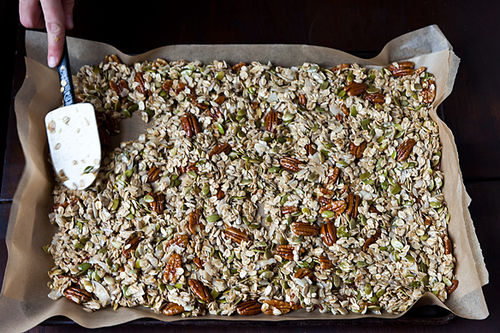 Nekisia Davis' Olive Oil and Maple Granola