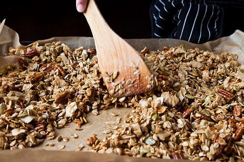Nekisia Davis' Olive Oil and Maple Granola