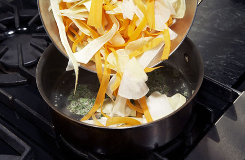 Jerry Traunfeld's Root Ribbons with Sage
