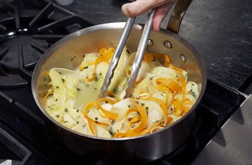 Jerry Traunfeld's Root Ribbons with Sage