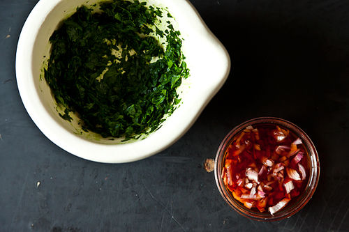 Suzanne Goin's Corned Beef and Cabbage with Parsley-Mustard Sauce