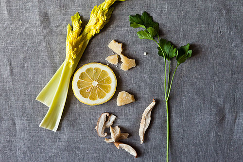 Italian Celery and Mushroom Salad