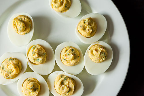 Virginia Willis' Deviled Eggs