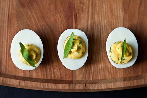 Virginia Willis' Deviled Eggs