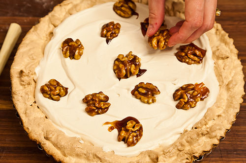 Maple Walnut Cream Tart