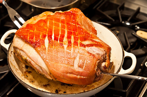 Matilda, Maple & Garlic Pork Shoulder with Crispy Skin
