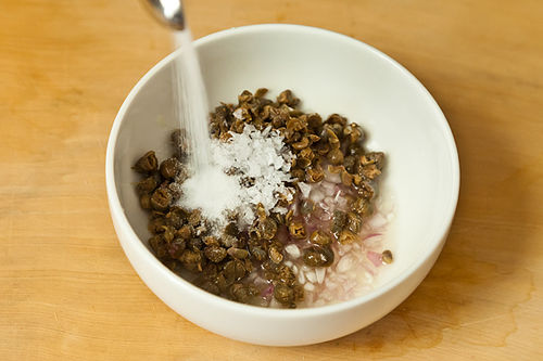April Bloomfield's Lemon Caper Dressing