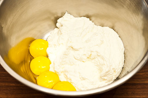 Ricotta Hotcakes with Maple Butter