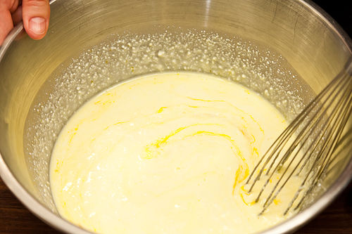 Ricotta Hotcakes with Maple Butter
