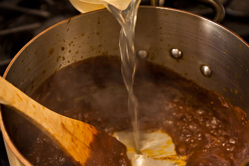 Rick Bayless' Tortilla Soup with Shredded Chard
