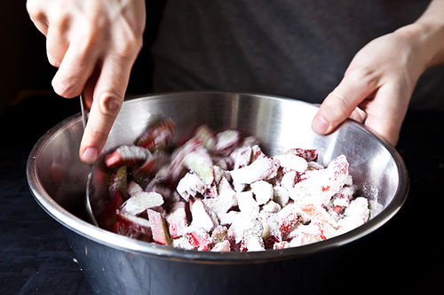 Anne Dimock's Straight-Up Rhubarb Pie