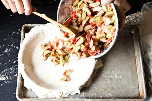 Anne Dimock's Straight-Up Rhubarb Pie