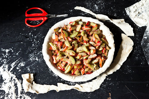 Anne Dimock's Straight-Up Rhubarb Pie