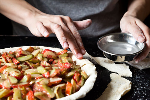 Anne Dimock's Straight-Up Rhubarb Pie