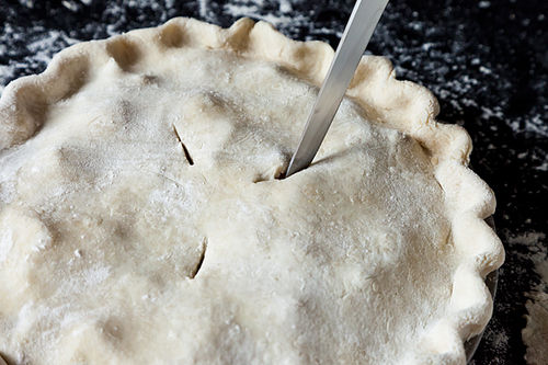 Anne Dimock's Straight-Up Rhubarb Pie
