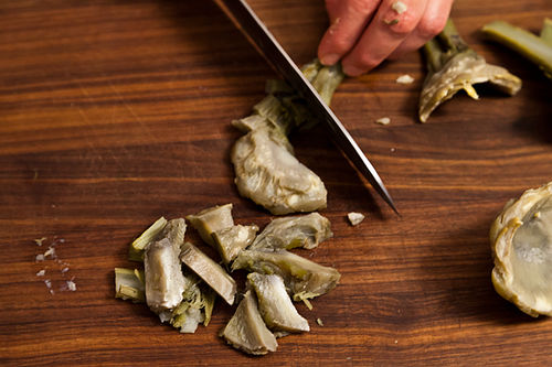 Artichoke Stew with Bonus Appetizer