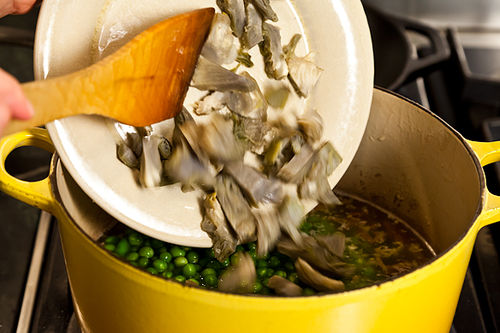 Artichoke Stew with Bonus Appetizer