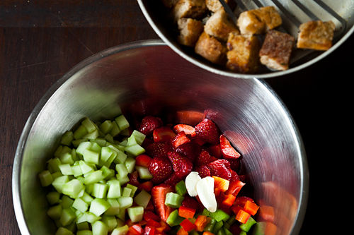 Eleven Madison Park's Strawberry Gazpacho