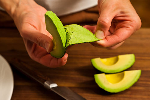 Fried Avocado Tacos with Sesame and Lime