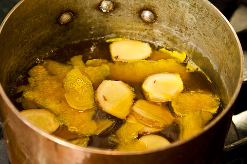 Orange Ginger Mint Sodas