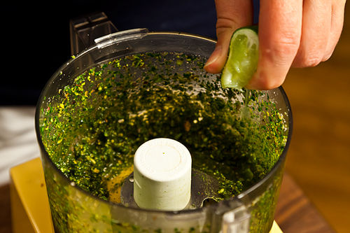 Mint-Pistachio Pesto