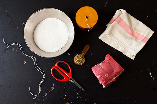 Steven Raichlen's Salt-Crusted Beef Tenderloin Grilled in Cloth (Lomo al Trapo)