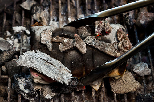 Steven Raichlen's Salt-Crusted Beef Tenderloin Grilled in Cloth (Lomo al Trapo)