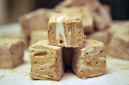 Chocolate Swirl Cinnamon Marshmallows