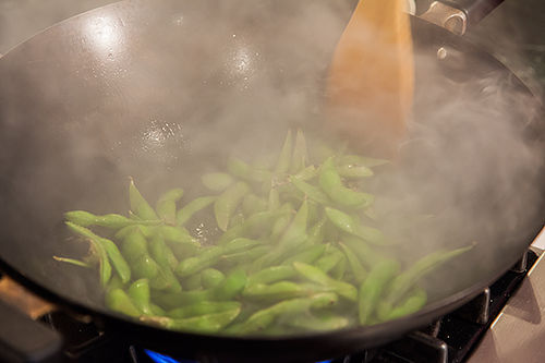 Black Bean Orange Peel Edamame