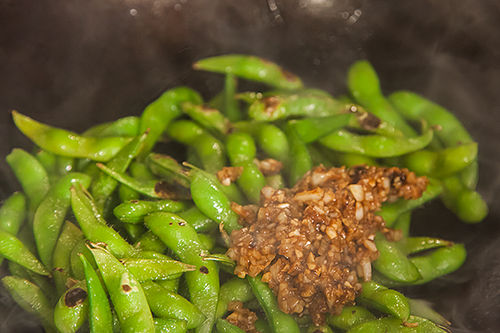 Black Bean Orange Peel Edamame