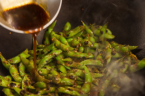 Black Bean Orange Peel Edamame