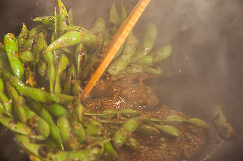 Black Bean Orange Peel Edamame