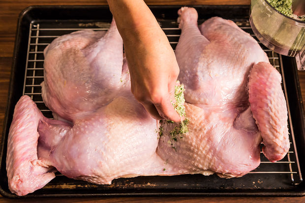 Spatchcocked Roast Turkey