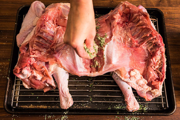 Spatchcocked Roast Turkey
