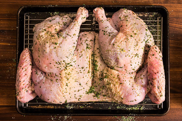 Spatchcocked Roast Turkey