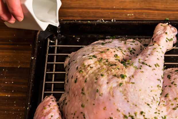 Spatchcocked Roast Turkey
