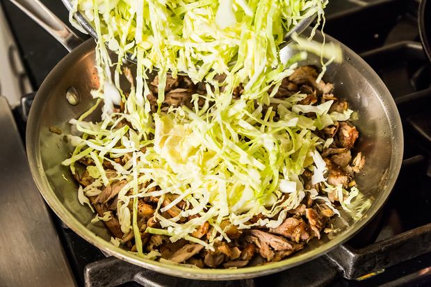 Spicy Sesame Pork Soup with Noodles