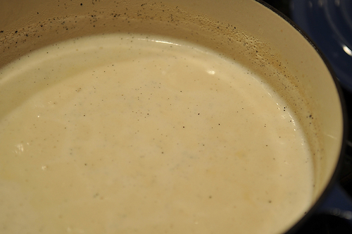 Caramel Rice Pudding with Brown Butter and Creme Fraiche