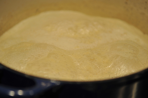 Caramel Rice Pudding with Brown Butter and Creme Fraiche