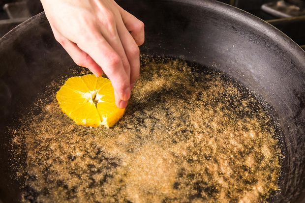 Caramelized Fennel, Leek, and Orange Salad