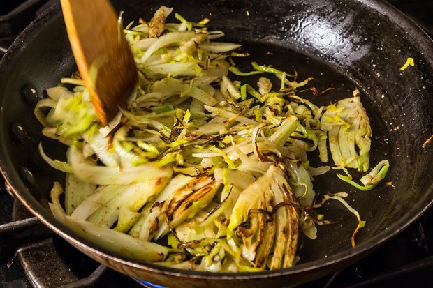 Caramelized Fennel, Leek, and Orange Salad