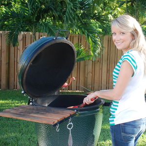 Girl on a Grill