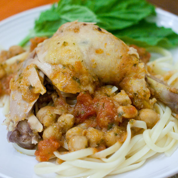 Tomato Chickpea Chicken