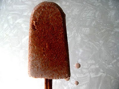 Mexican Chocolate-Ancho Paletas