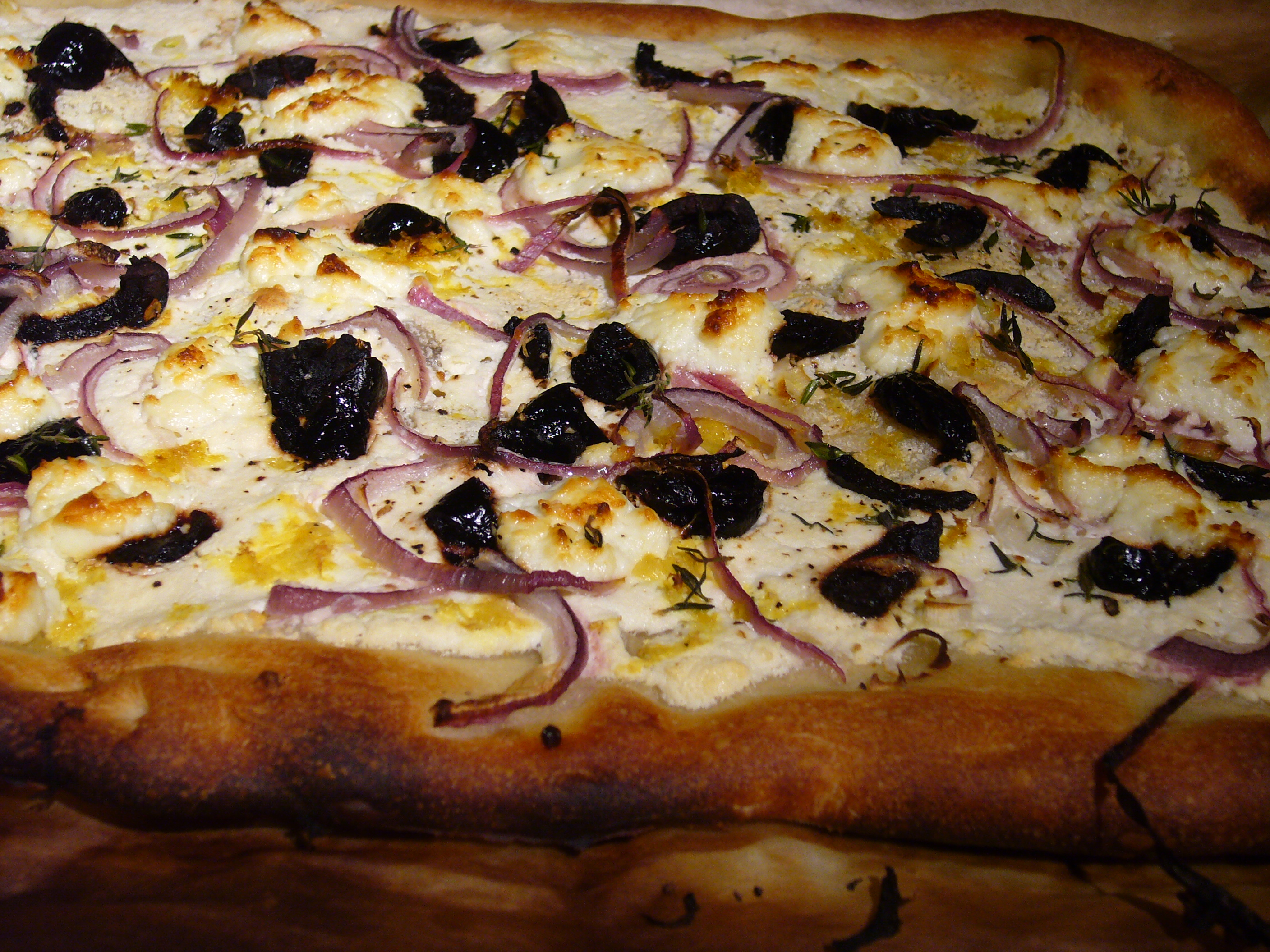 Olive Pizza Recipe on Food52