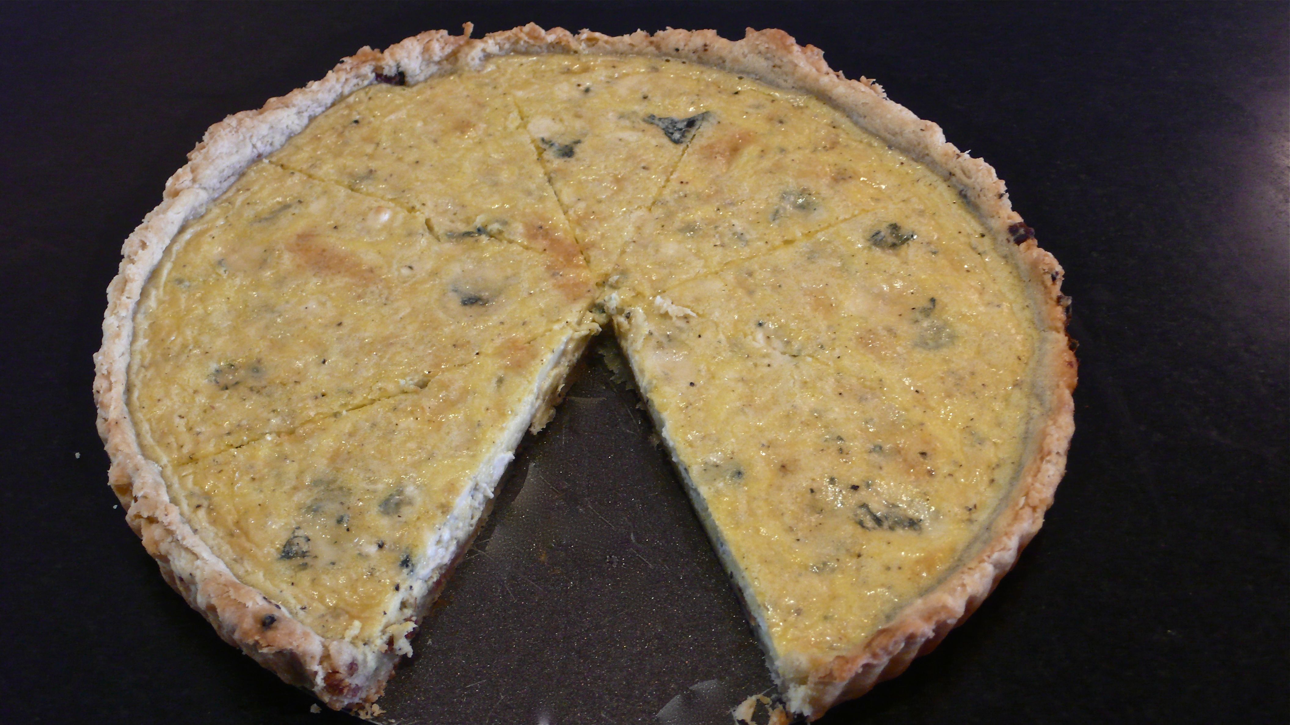 Blue Cheese Tart Recipe On 3766