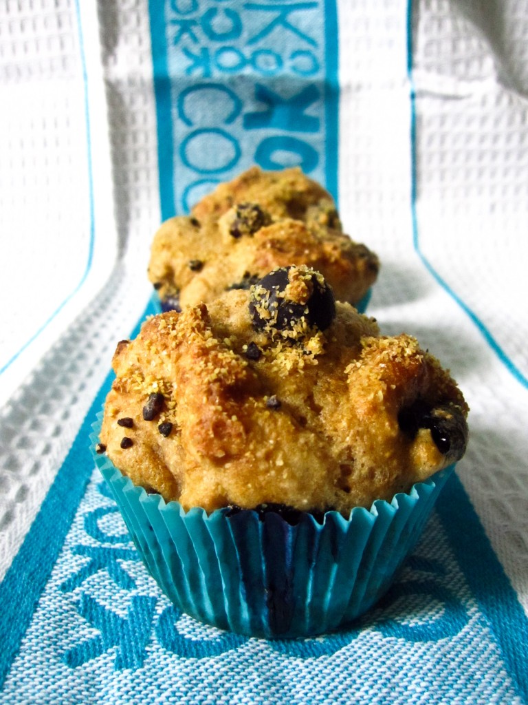 Supercharged Healthy Blueberry Muffin