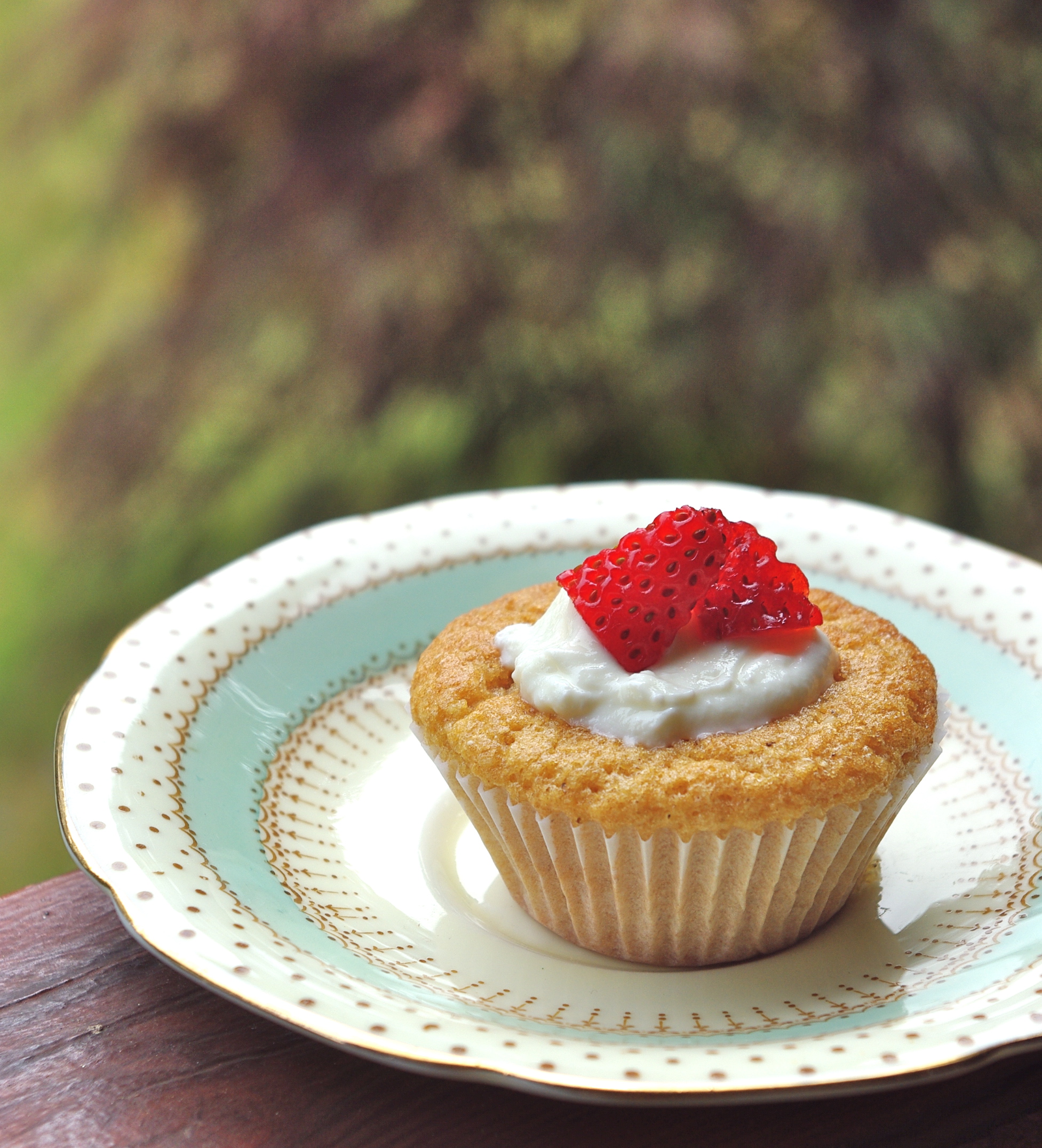 Lemon cupcakes, gluten-free